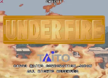 Under Fire (World) screen shot title